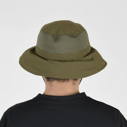 BOWBUWN ネット付きハット オリーブ フリーサイズ