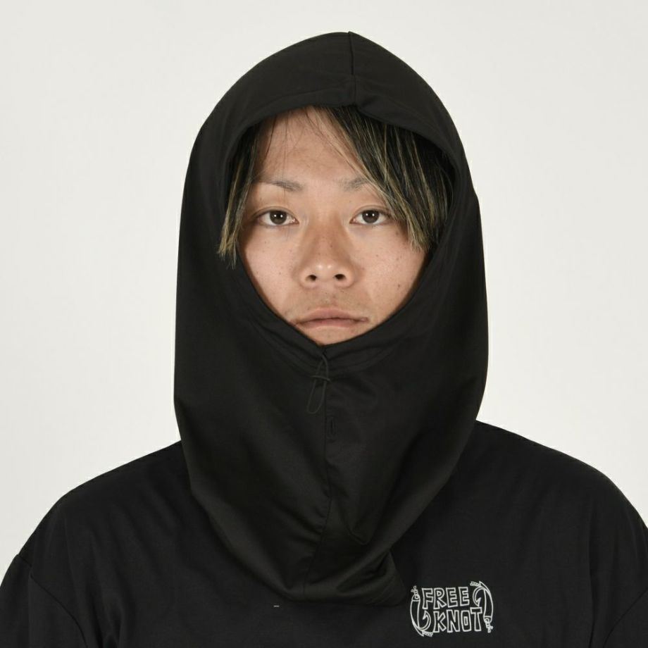 BOWBUWN フーディー ブラック フリーサイズ