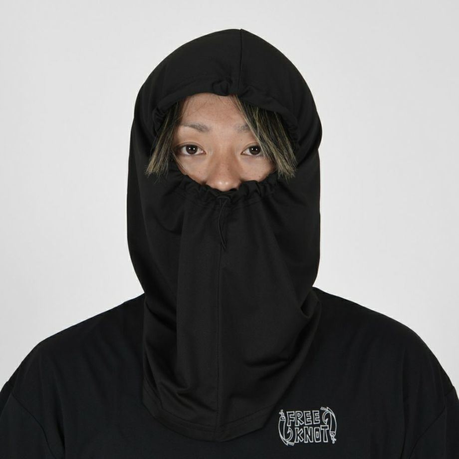 BOWBUWN フーディー ブラック フリーサイズ