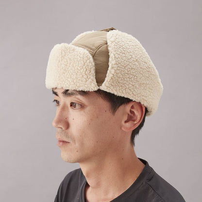 SOL FIBER(R) FOURON フライトキャップ ベージュ フリーサイズ