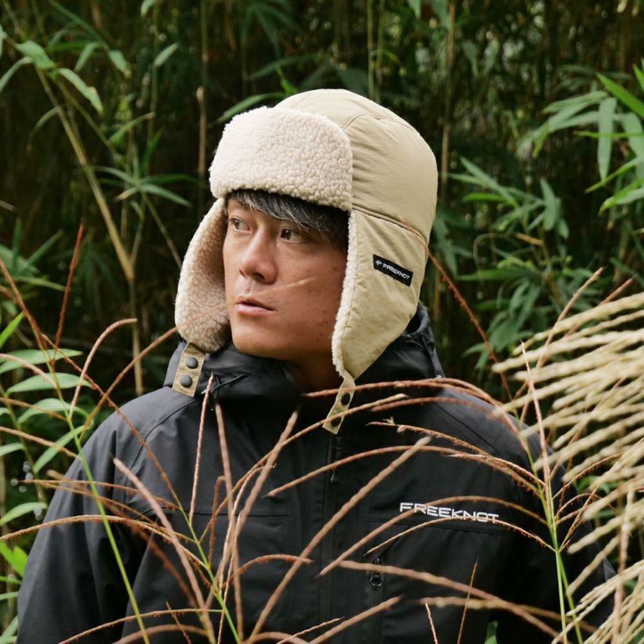 SOL FIBER(R) FOURON フライトキャップ ベージュ フリーサイズ