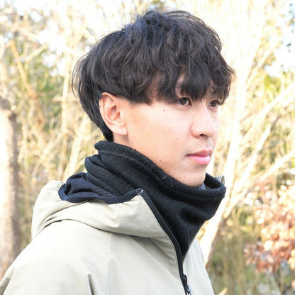 SOL FIBER(R) レイヤーテック 2WAY ネックウォーマー ブラック フリーサイズ