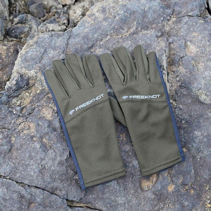 BOWBUWN フルカバーグローブ オリーブ フリーサイズ