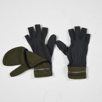 BOWBUWN オーバーシェル手甲グローブ オリーブ フリーサイズ