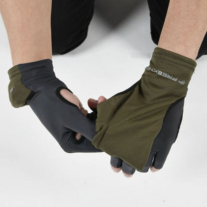 BOWBUWN オーバーシェル手甲グローブ オリーブ フリーサイズ