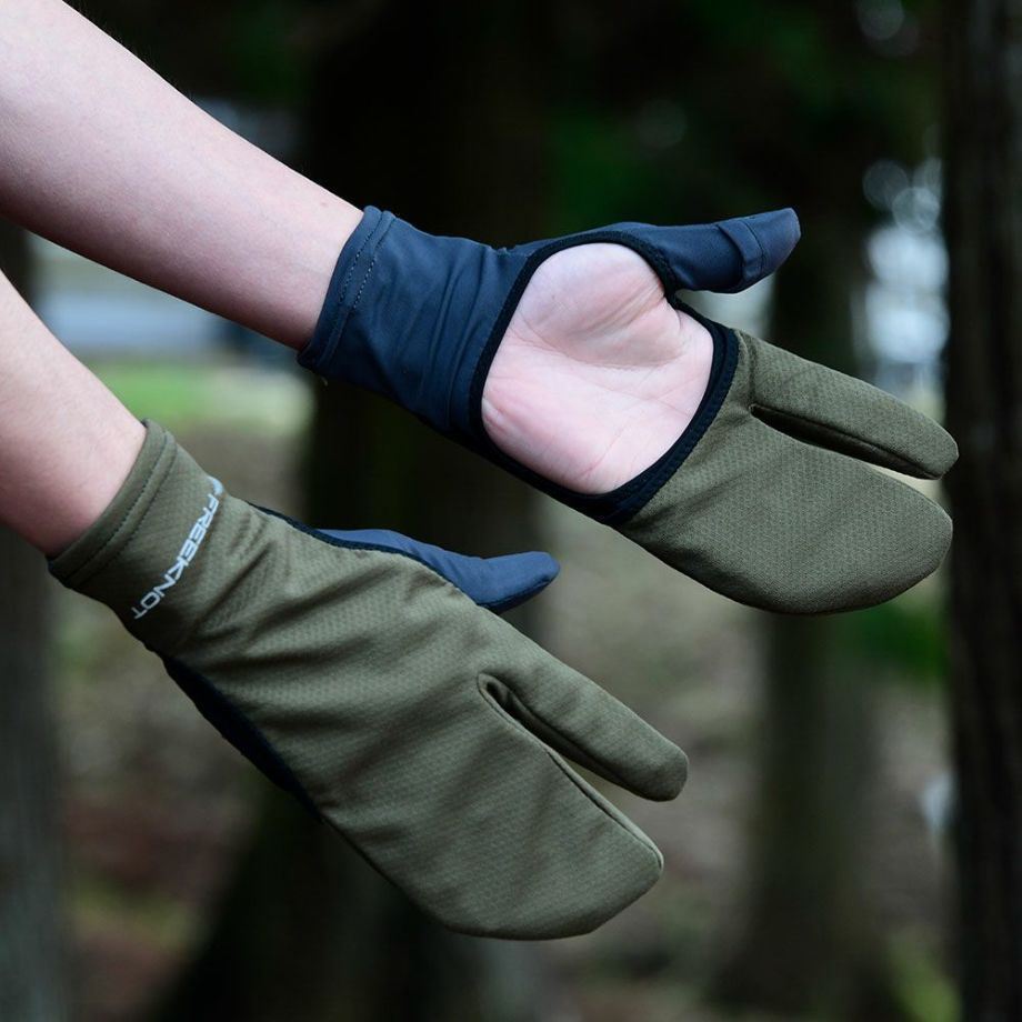 BOWBUWN オーバーシェル手甲グローブ オリーブ フリーサイズ