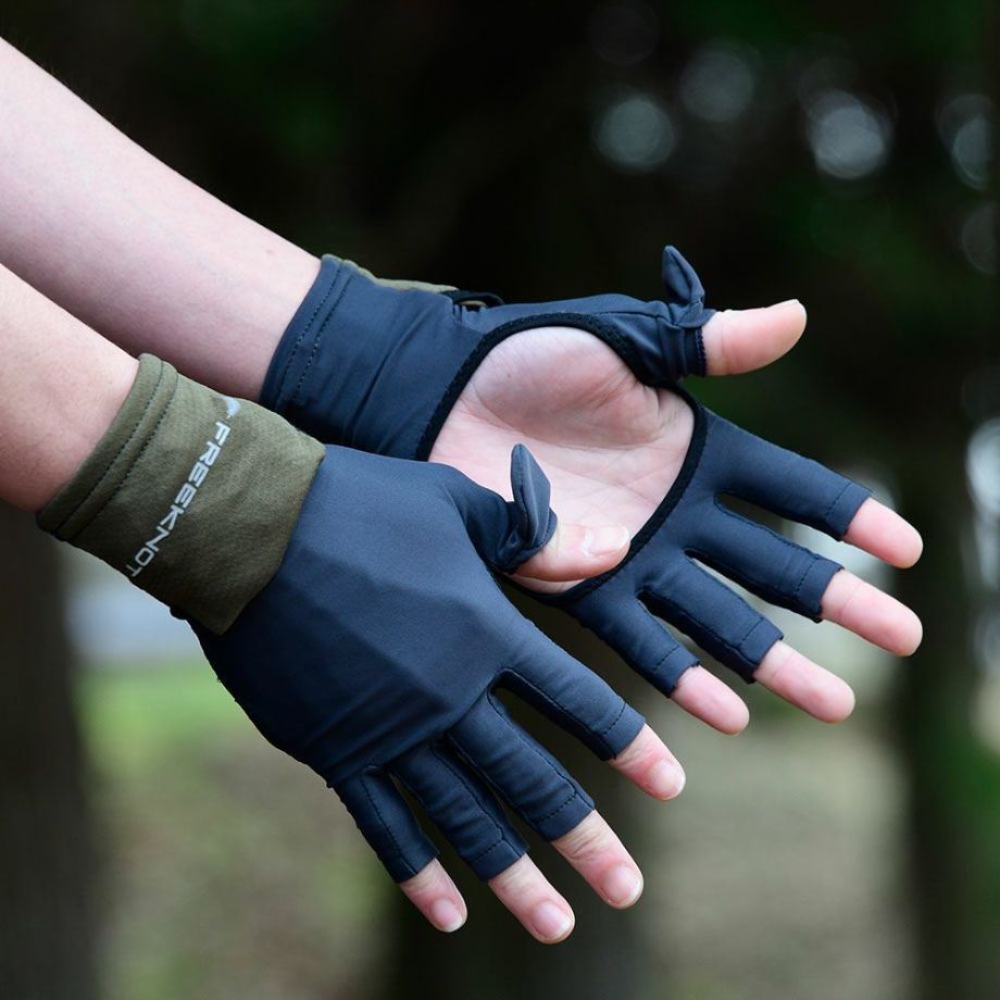 BOWBUWN オーバーシェル手甲グローブ オリーブ フリーサイズ