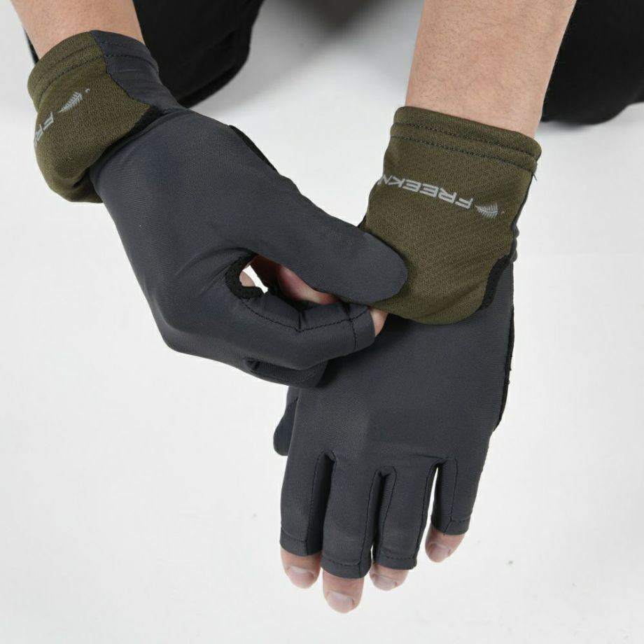 BOWBUWN オーバーシェル手甲グローブ ブラック フリーサイズ