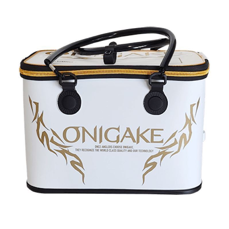 鬼掛セミハードバッカン ホワイト H29×W40×D26cm 1個入