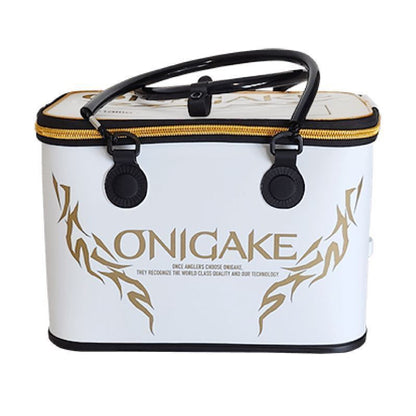 鬼掛セミハードバッカン ホワイト H29×W40×D26cm 1個入