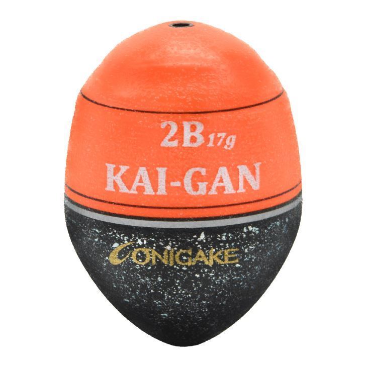 鬼掛ふかせウキKAI-GAN-w オレンジ サイズ1 1個入