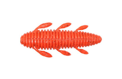 海太郎 根魚蟲 2.6 ヘビーソルト #019 ディープオレンジ 2.6インチ 5本入り