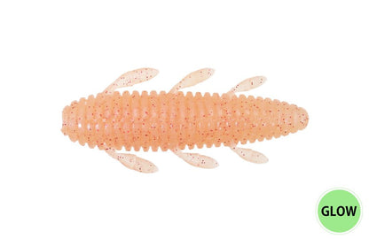 海太郎 根魚蟲 2.6 ヘビーソルト #040 オキアミグロー 2.6インチ 5本入り