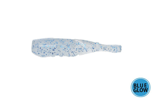 海太郎 ハネエビ #063 クリアブルーフレーク ブルー夜光 1.5インチ 8本入り