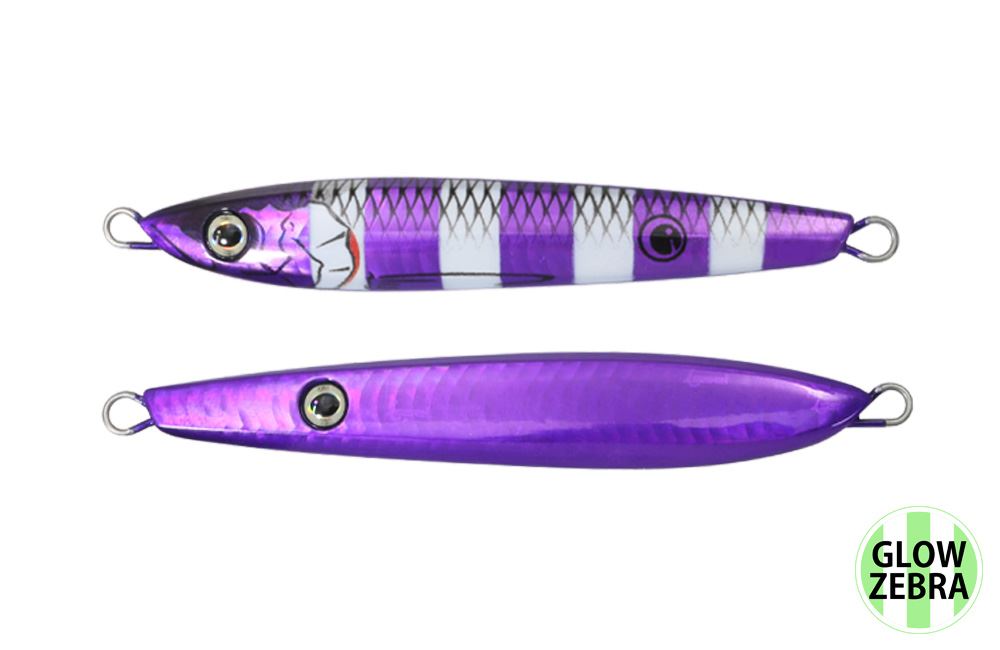 海太郎 ネコメタル タチウオSPカラー #063 パープルゼブラグロー 100g