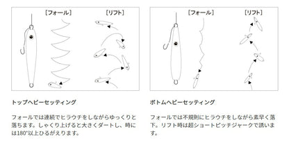 【アウトレット】海太郎 ネコメタル #018 金銀パープル 50g