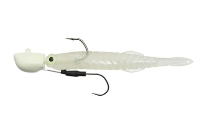 海太郎 カタクチワームセット 太刀魚仕様 #012 グロー #2/0 4.5インチ 10g 3本セット