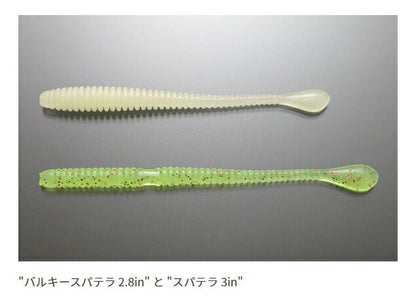 【アウトレット】海太郎 バルキースパテラ #053 活白 2.8インチ 9個入