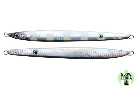 海太郎 ネコメタルロング #032/シルバーグローゼブラ 150g