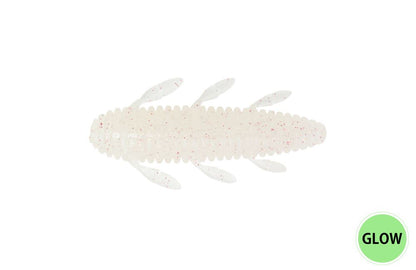 海太郎 根魚蟲 2.2 ヘビーソルト #055 うまシロエビ グロー 2.2インチ 6本入り