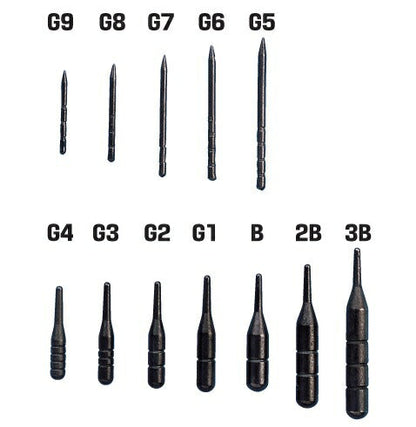 おもりシリーズ 速攻おもり G6 0.12g 12ヶ入