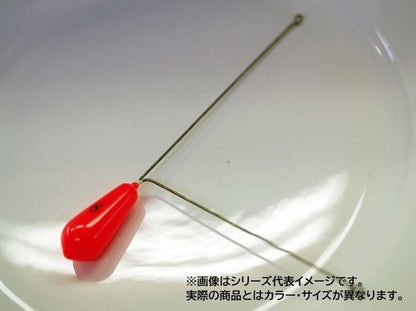 ちょい投げテンビン 蛍光レッド 10号
