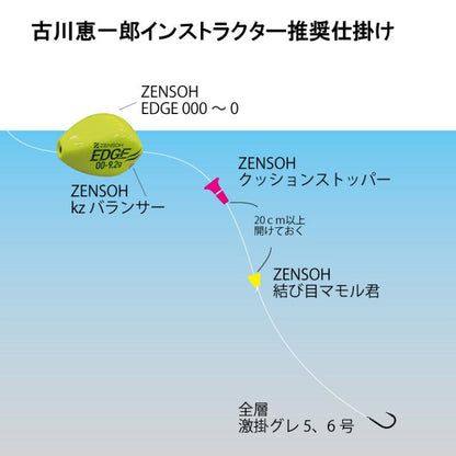 ZENSOH EDGE(ゼンソウ エッジ) レッド 000