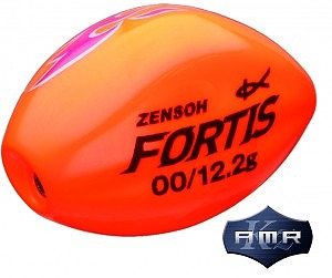 ZENSOH FORTIS フォルティス レッド 0シブ φ25.7×38.5mm 中距離 12.0g