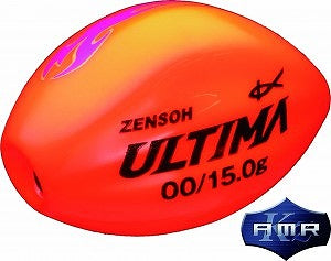 ZENSOH ULTIMA アルティマ レッド 0シブ φ27.6×41.5mm 中距離 14.8g