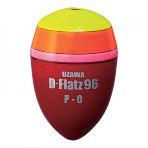 UZAWA D-Flatz96 イエロー P-01 13.7g 25.7×39.0mm （遠距離）