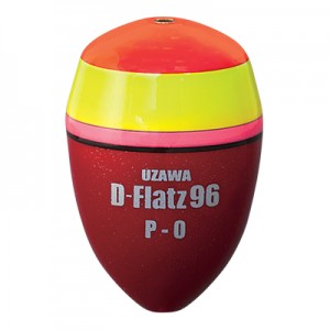 UZAWA D-Flatz96 オレンジ P-0 13.5g 25.7×39.0mm （遠距離）