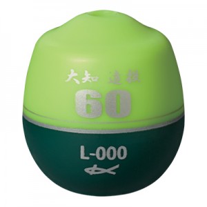 大知遠投60 ディープイエロー 000 L 15.2g 29×31.5mm （遠距離）