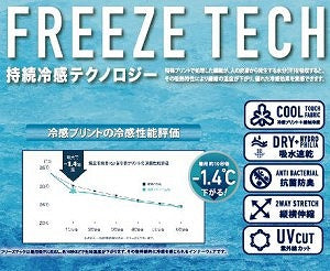 2020Kz ICE GEAR Kzアイスギア クールハイネックシャツ ブラック L