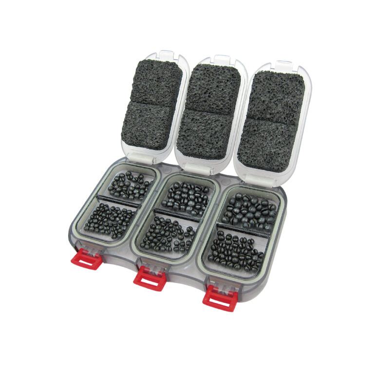 ガン玉つぶれんケースNEO 浅底6マス 110×73×12mm