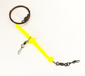 【アウトレット】石師魂 イシダマ 瀬ズレ宙釣ゴムテンビン 蓄光グリーン 大 3個