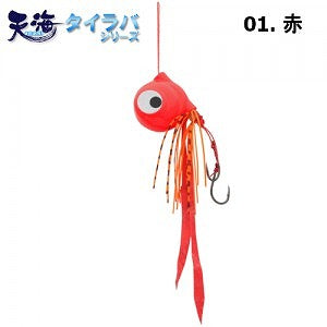 天海 アマミ タイラバ 01/赤 レッド 120g