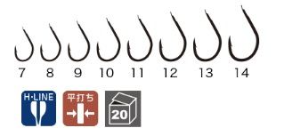 凄腕マダイ 金 11号   10本入り