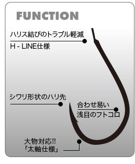 H鋼金船真鯛 12号   9本入り