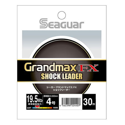 シーガー グランドマックスFX ショックリーダー 32LB 7号 クリア 25m