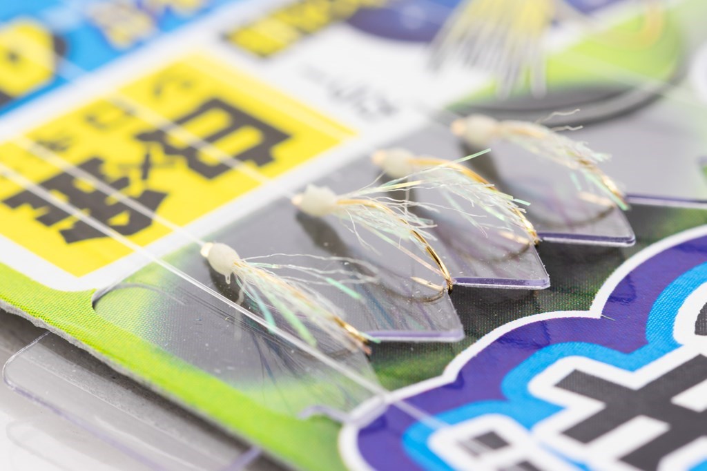 ゆらゆら川サビキ 白金(シロキン) 1組