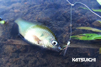 ゆらゆら川サビキ 赤金(アカキン) 1組