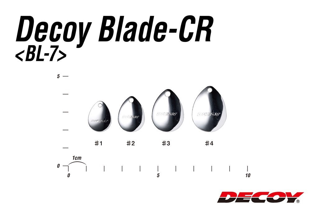 デコイブレードCR シルバー BL-7S #1 5個入り