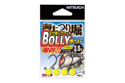 海上つり堀 ボリー イエロー #4-5g 4本入り