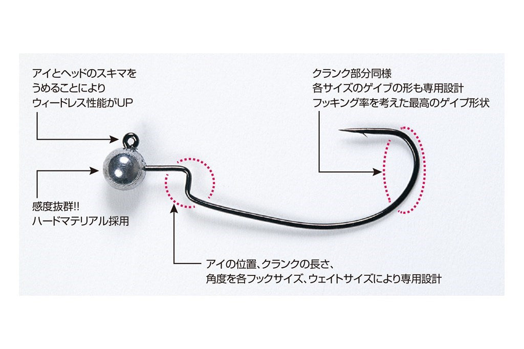 ネイルボム #1/0-3.5g 5個入り