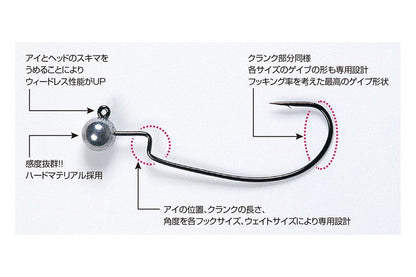 ネイルボム #1/0-3.5g 5個入り