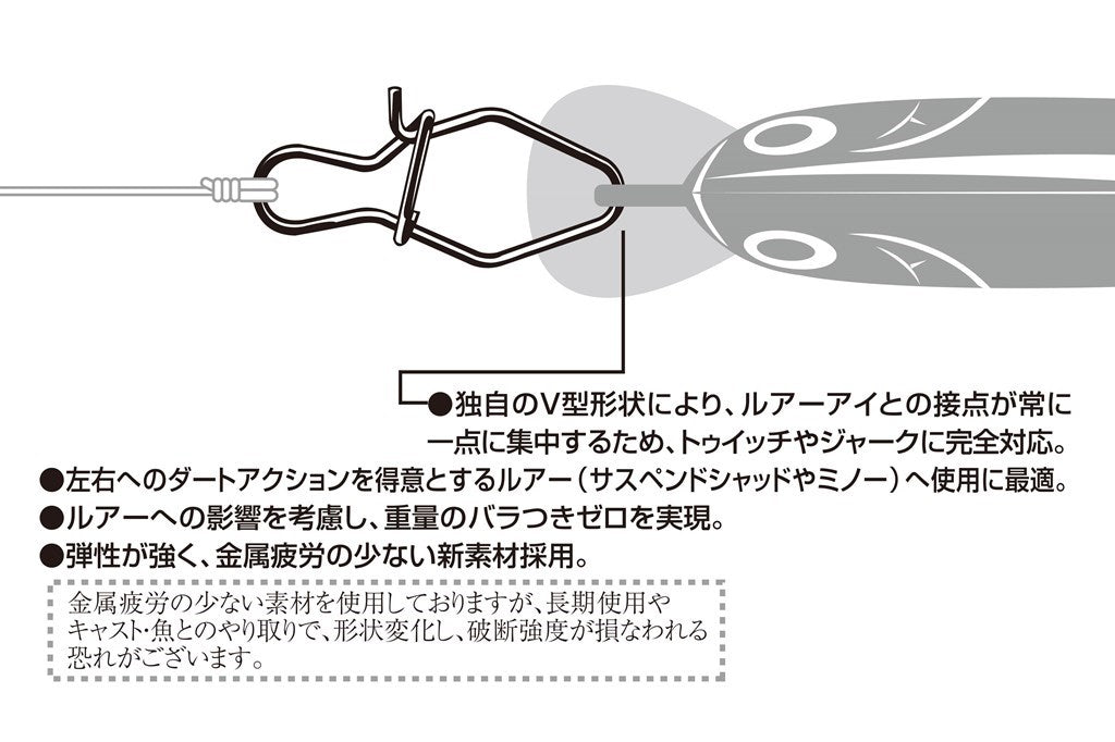 Vスナップ NS ブラック #2 13個入り