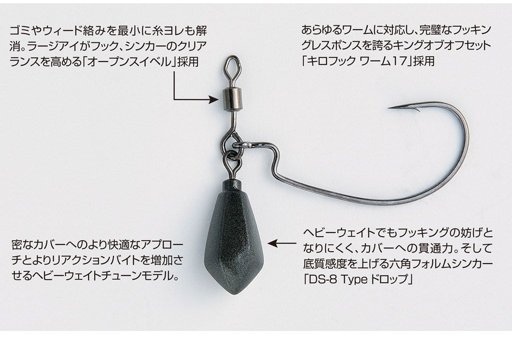 ゼロダンヘビー #1-7g 2個入り