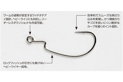 ロックンフック #3/0 6個入り