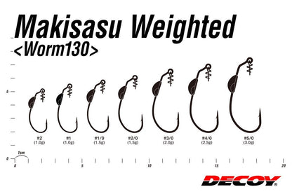 マキサスウェイテッド #4/0 3個入り