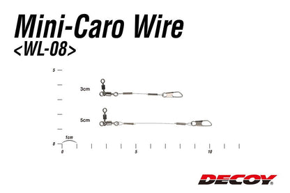 ミニキャロワイヤー 5cm 2個入り